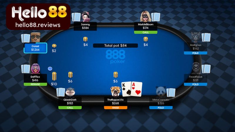 Thứ bậc của các tay bài Poker theo thứ tự từ lớn đến bé